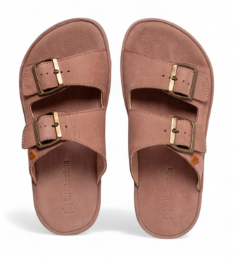El Naturalista Braune Ledersandalen N5682