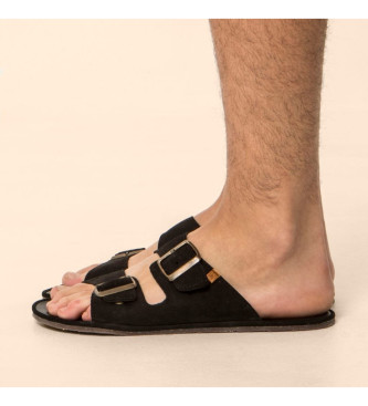 El Naturalista Sandalias de Piel N5682 negro