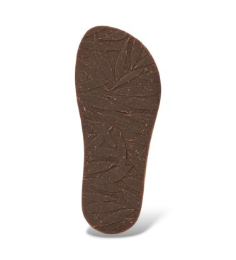 El Naturalista Sandales en cuir marron N5684 Bare