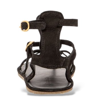 El Naturalista Sandálias de couro N5687 Bare black