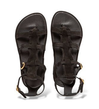El Naturalista Sandálias de couro N5687 Bare black