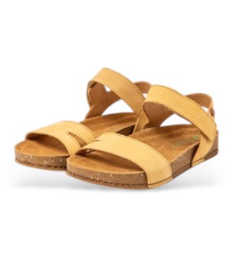 El Naturalista Sandalias de Piel N5790 Balance amarillo