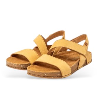 El Naturalista Sandalias de Piel N5791 Balance amarillo