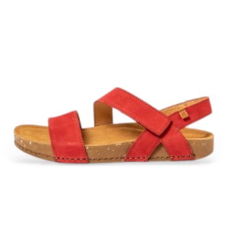 El Naturalista Sandalias de Piel N5791 Balance rojo
