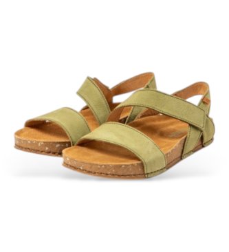 El Naturalista Sandalias de Piel N5791 Balance verde