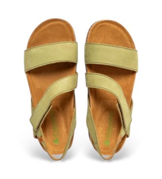 El Naturalista Sandalias de Piel N5791 Balance verde