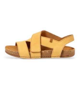 El Naturalista Sandalias de Piel N5799 Balance amarillo