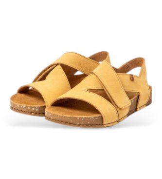 El Naturalista Sandalias de Piel N5799 Balance amarillo