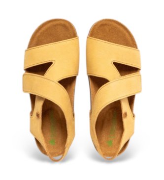 El Naturalista Sandalias de Piel N5799 Balance amarillo