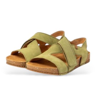 El Naturalista Sandalias de Piel N5799 Balance verde