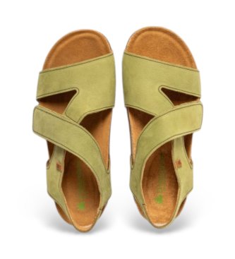 El Naturalista Sandalias de Piel N5799 Balance verde