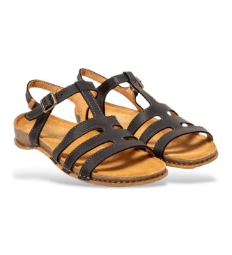El Naturalista Leather Sandals N5803 Panglao black