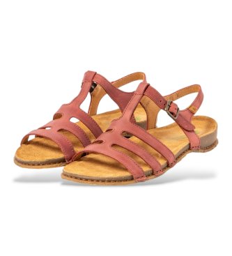 El Naturalista Leather Sandals N5803 Panglao red
