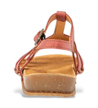 El Naturalista Leather Sandals N5803 Panglao red