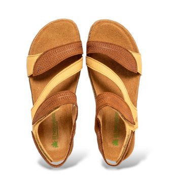 El Naturalista Lädersandaler N5810S Panglao gul