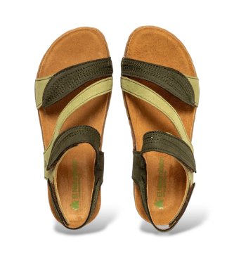 El Naturalista Lädersandaler N5810S Panglao grön