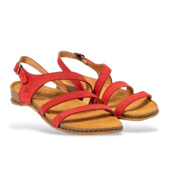 El Naturalista Leather Sandals N5811 Panglao red sdasdasd