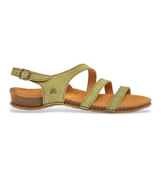 El Naturalista Leren sandalen N5811 groen