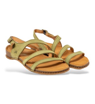 El Naturalista Leren sandalen N5811 groen