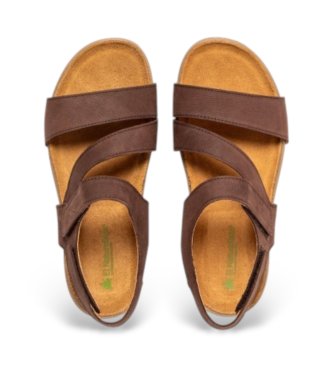 El Naturalista Sand�lias de couro N5860 castanho Tabernas