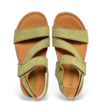 El Naturalista Sandales en cuir N5860 Tabernas vert