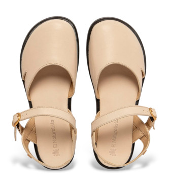 El Naturalista Ledersandalen N5874 creme