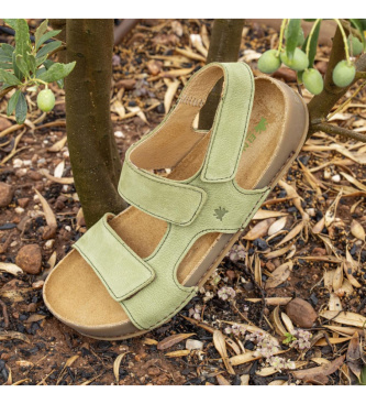 El Naturalista Usnjeni sandali N6003 zeleni