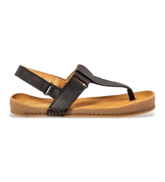 El Naturalista Leather sandals N6004 black