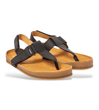 El Naturalista Leather sandals N6004 black
