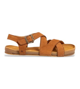 El Naturalista Bruin Leren Sandalen N6005 Horizon