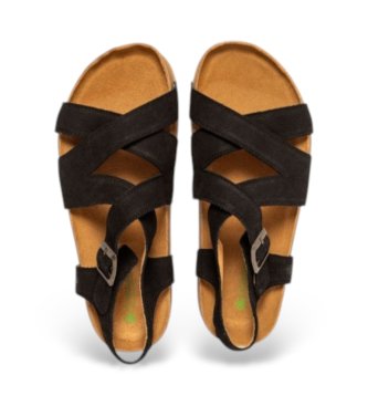 El Naturalista Sandales en cuir N6005 Horizon noir