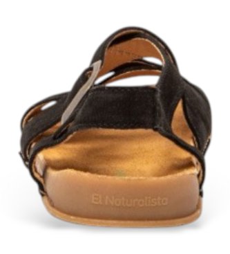 El Naturalista Sandales en cuir N6005 Horizon noir