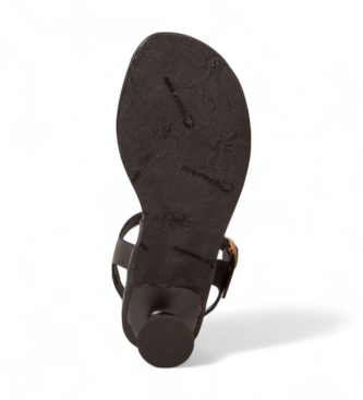 El Naturalista Leather Sandals N884 Flora black