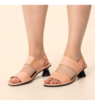 El Naturalista Leather sandals N885 Flora orange