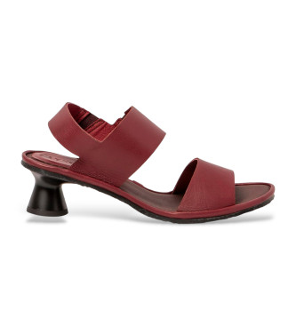 El Naturalista Leather sandals N885 maroon