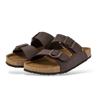 El Naturalista Ledersandalen Ne50 Waraji Braun