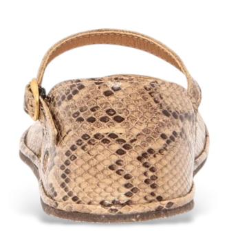 El Naturalista Leather Sandals N5683 Bare beige