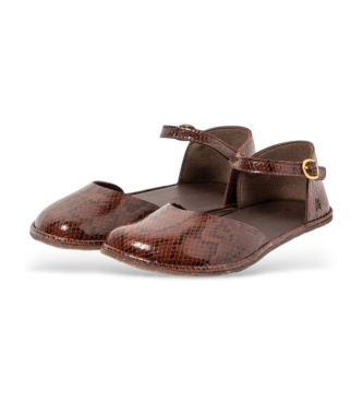 El Naturalista Leather sandals N5683 Bare brown