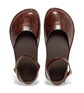 El Naturalista Leather sandals N5683 Bare brown