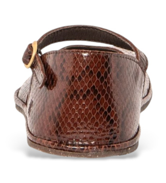 El Naturalista Leather sandals N5683 Bare brown