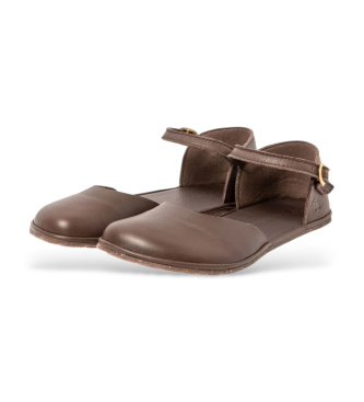 El Naturalista Leather Sandals N5683 Bare brown