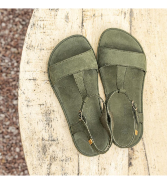 El Naturalista Leren sandalen N5686 Satya groen