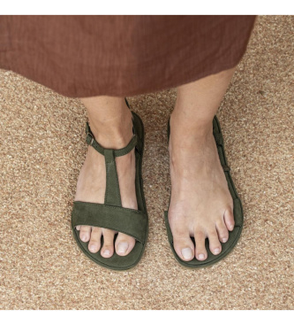 El Naturalista Leren sandalen N5686 Satya groen