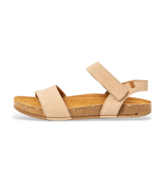 El Naturalista Leather sandals N5790 Balance beige
