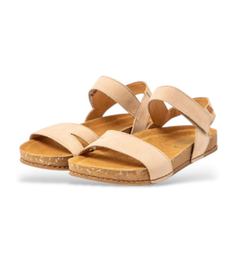 El Naturalista Leather sandals N5790 Balance beige