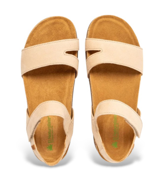 El Naturalista Leather sandals N5790 Balance beige