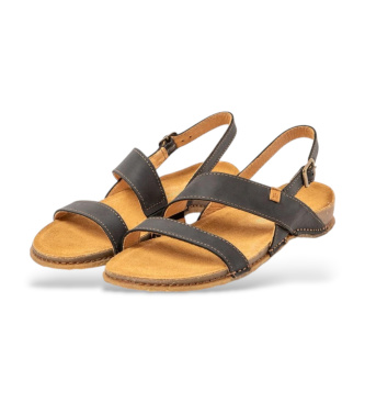 El Naturalista Leather Sandals N5804 Panglao black