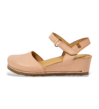 El Naturalista Sandalen N5850 Weiches Nappa rosa