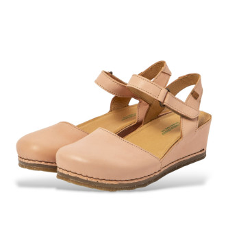 El Naturalista Sandalen N5850 Weiches Nappa rosa
