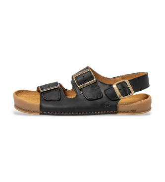 El Naturalista N6001 Arizona Leather Sandals preto